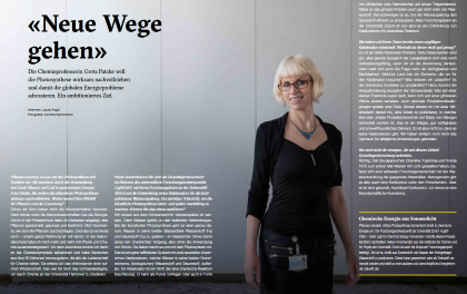 Interview with Greta Patzke in "Fokus 2020" by EnAW.