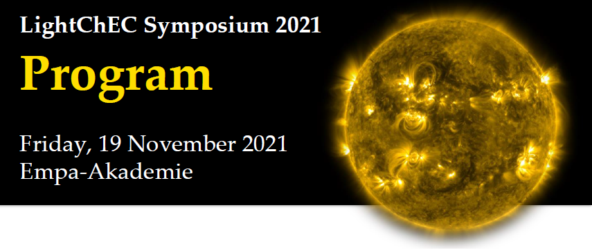 program of the LightChEC Symposium on 19 November